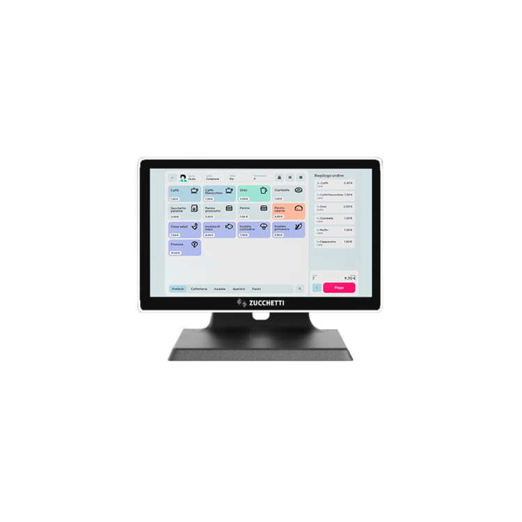 ZA4 - Android POS con display da 12.1” + SW RISTORANDRO/CASHANDRA